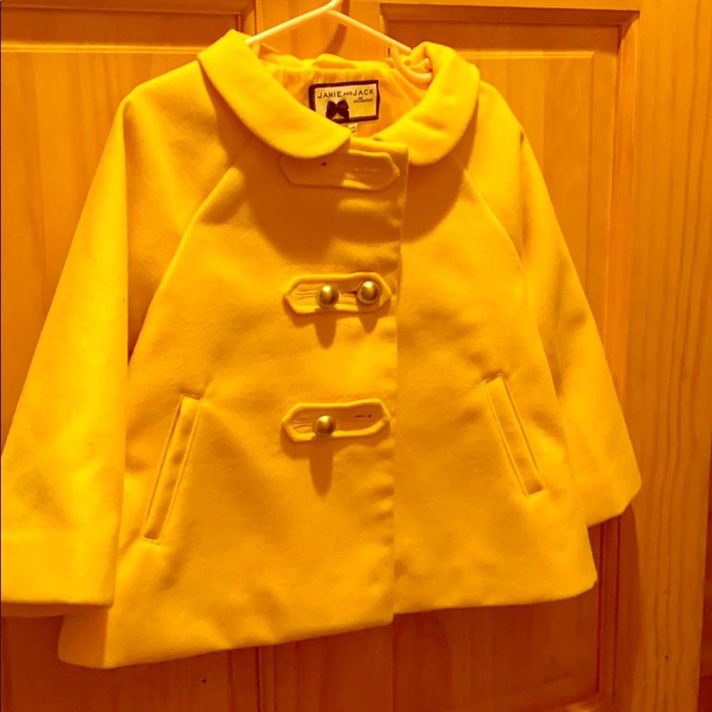 Yellow Pea Coat